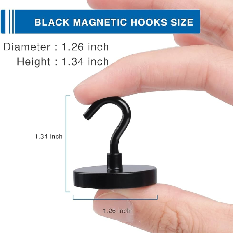 Heavy-Duty Magnetic Hooks