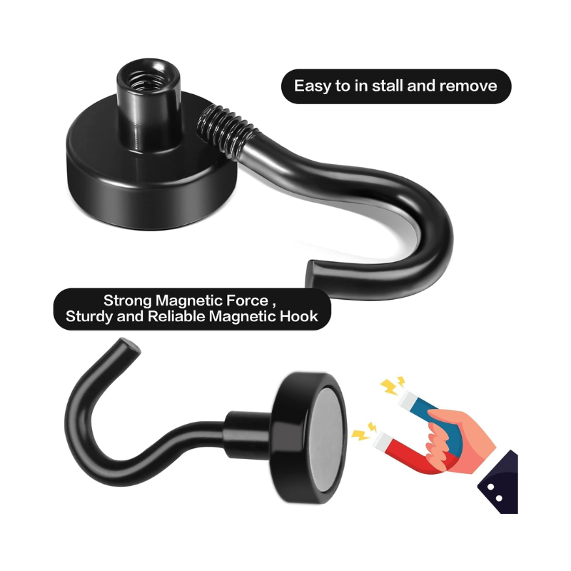 Heavy-Duty Magnetic Hooks