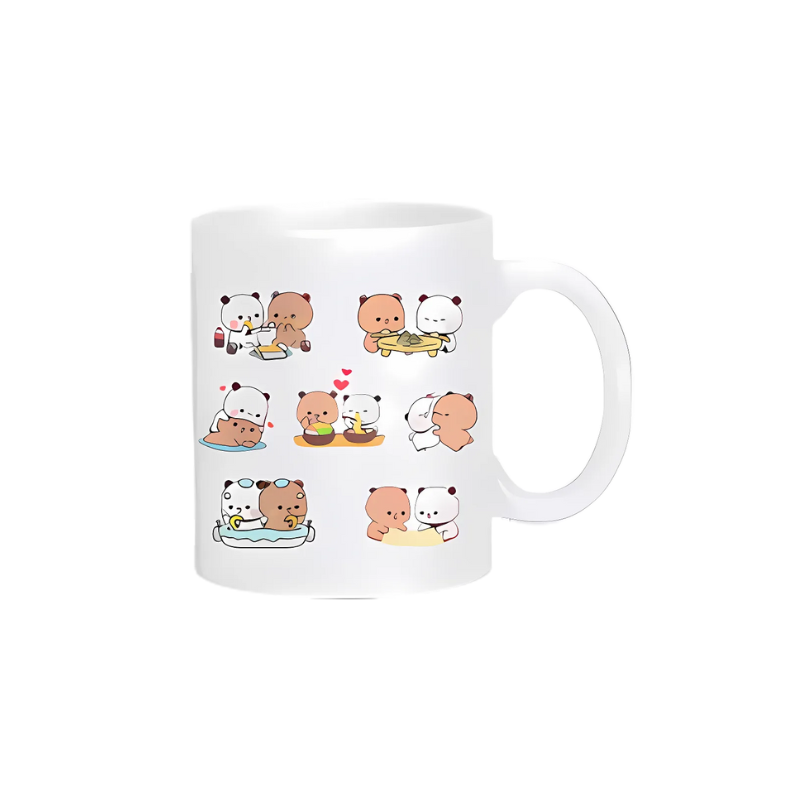 Bubu and Dudu Panda Bear Mugs