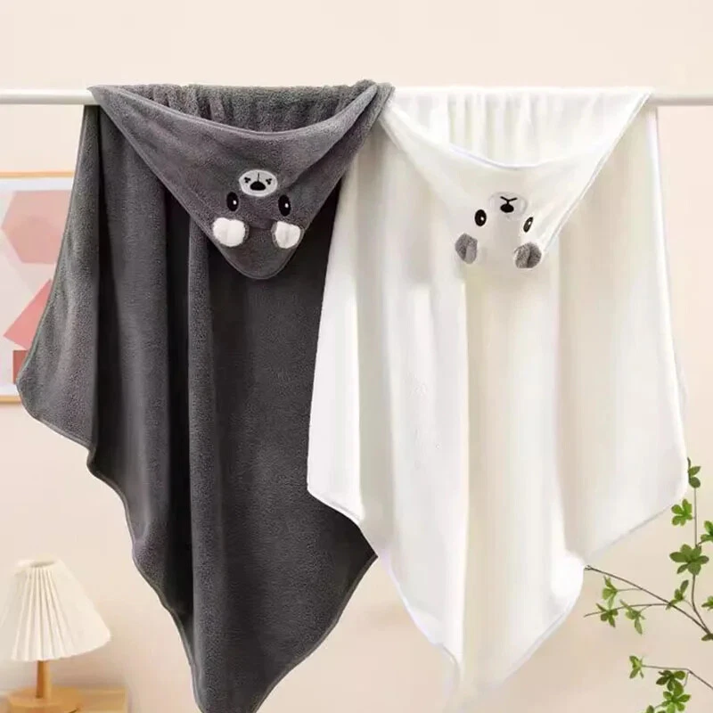 Ultra-Soft Baby Bath Towel & Swaddle Blanket