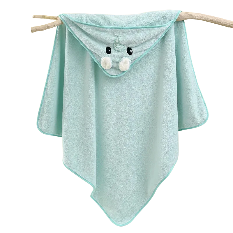 Ultra-Soft Baby Bath Towel & Swaddle Blanket