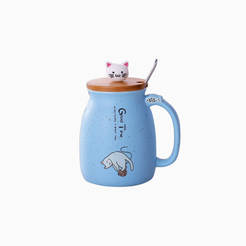 Adorable Cat Mug Set