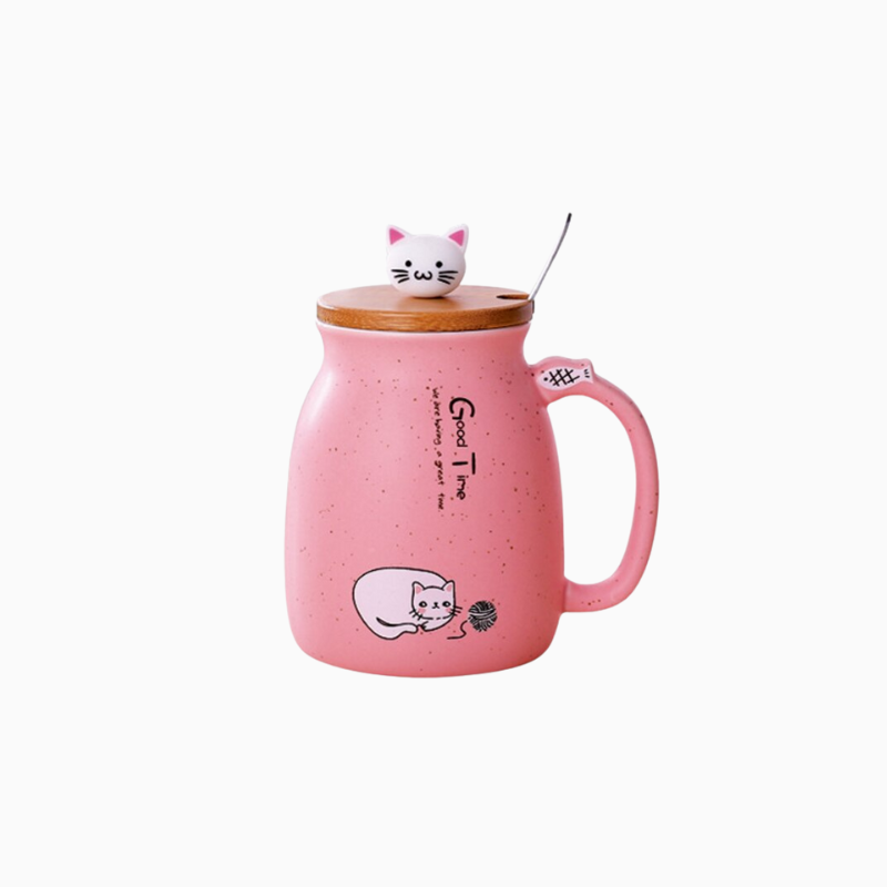 Adorable Cat Mug Set