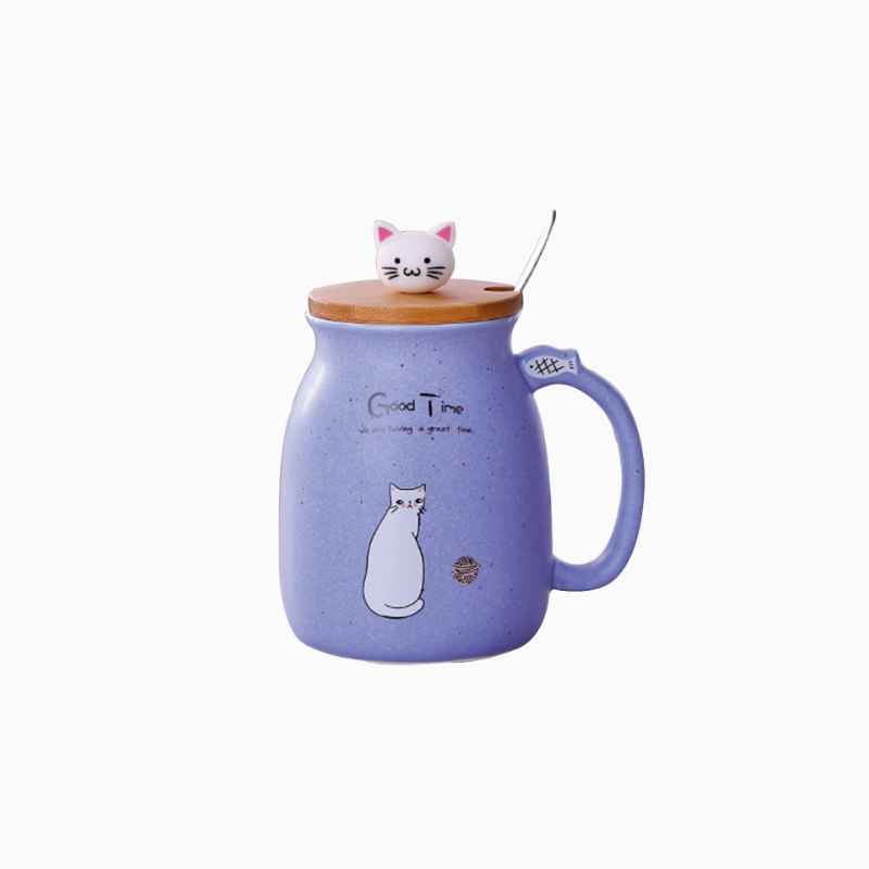Adorable Cat Mug Set
