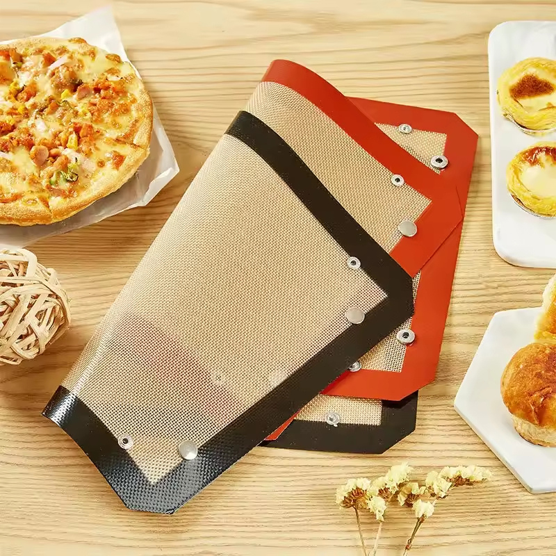 Non-Stick Baking Mat with with Button Edges