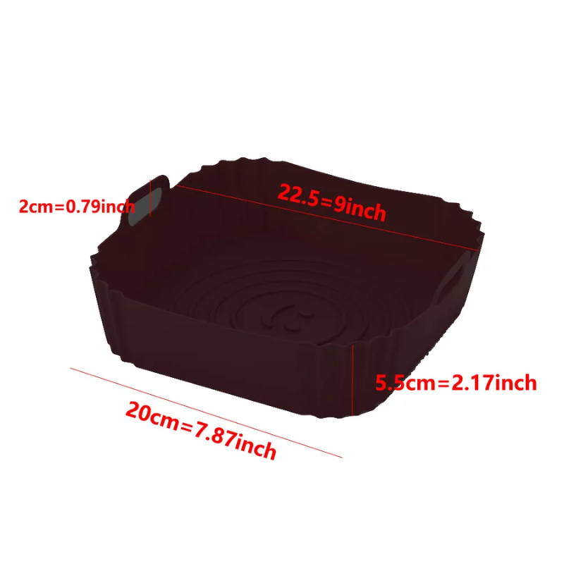 Reusable Silicone Air Fryer Basket