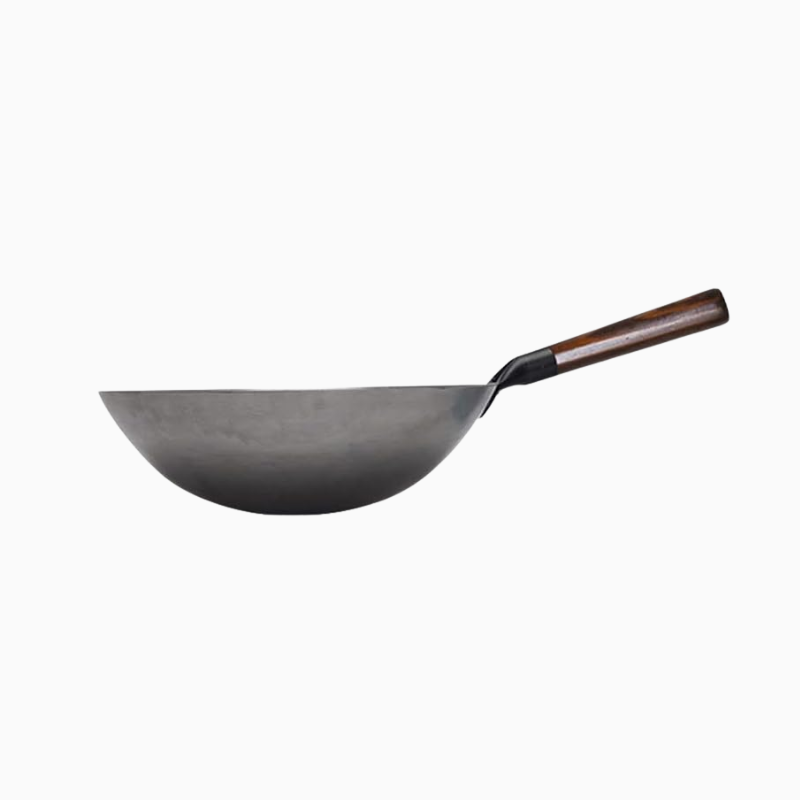 Hand-Forged Carbon Steel Wok