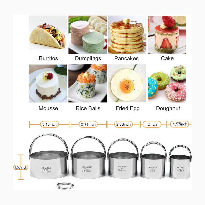 Stainless Steel Biscuit Cutter Set