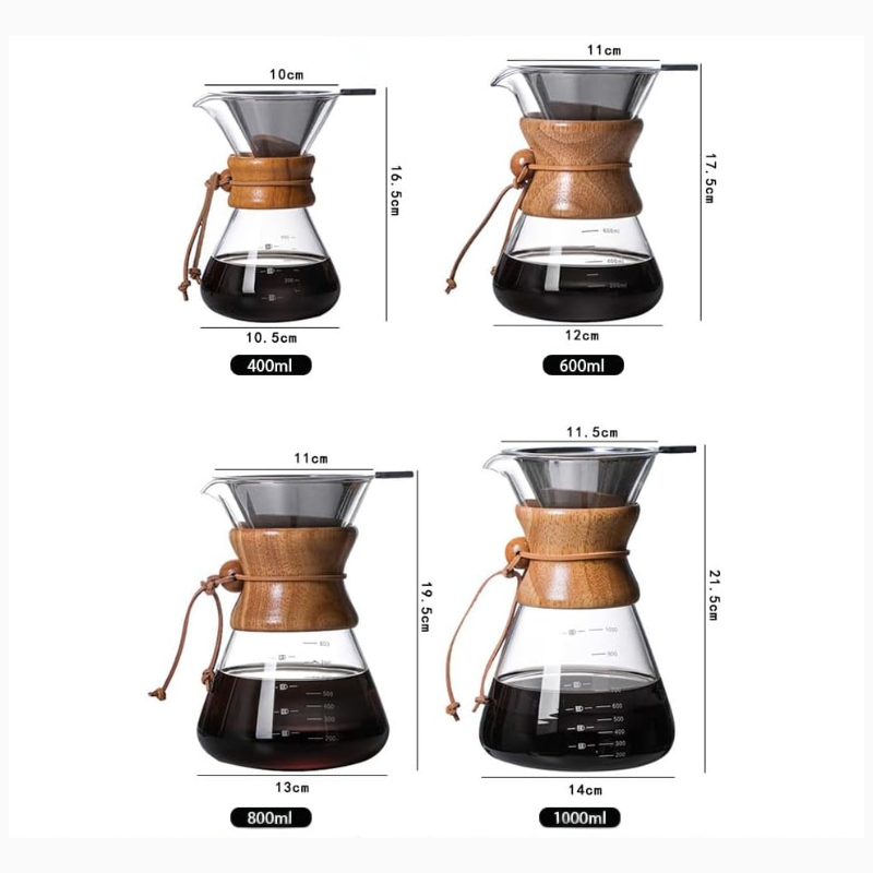 Artisan Glass Pour Over Kettle