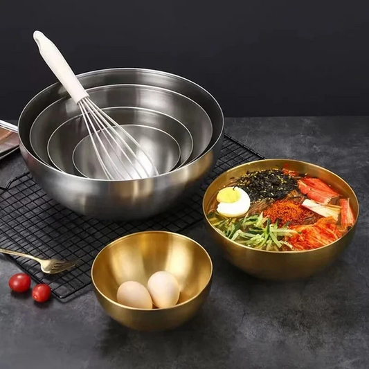 Premium Korean Steel Mixing Bowls