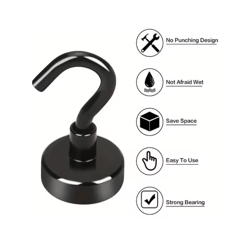 Heavy-Duty Magnetic Hooks