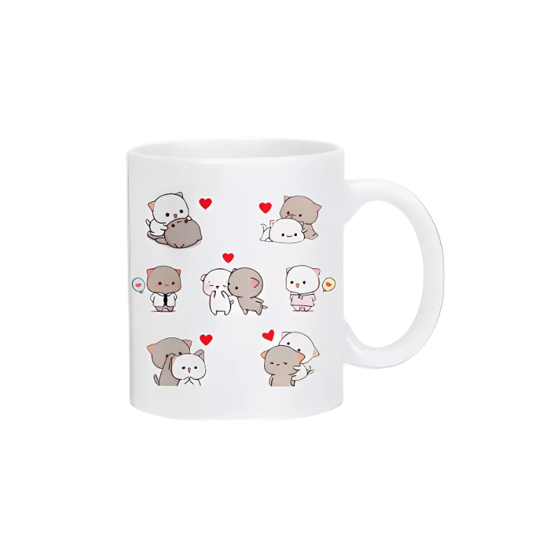 Bubu and Dudu Panda Bear Mugs