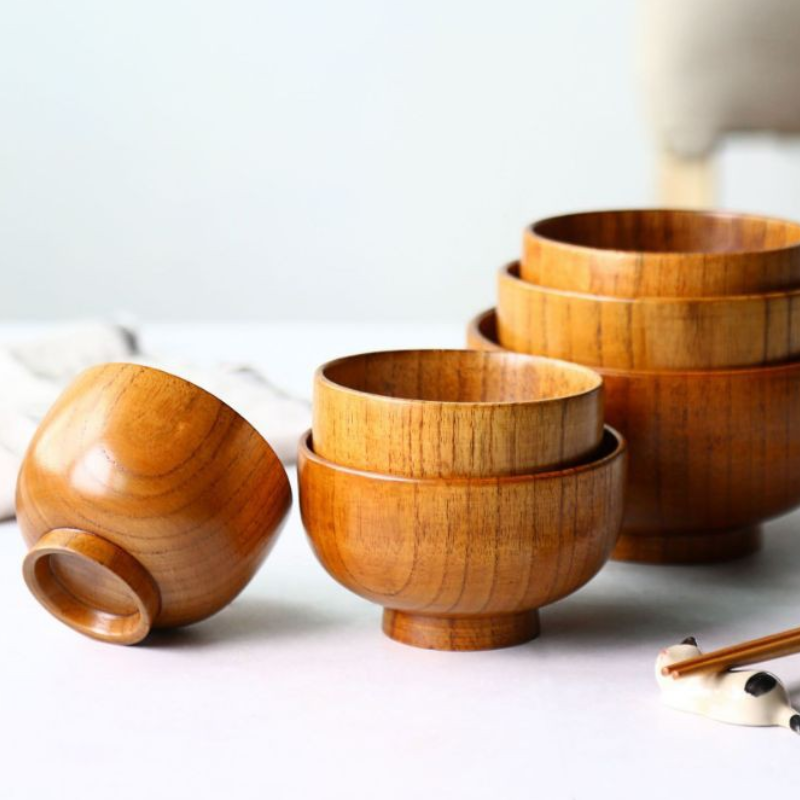 Handcrafted Sour Jujube Wooden Bowl