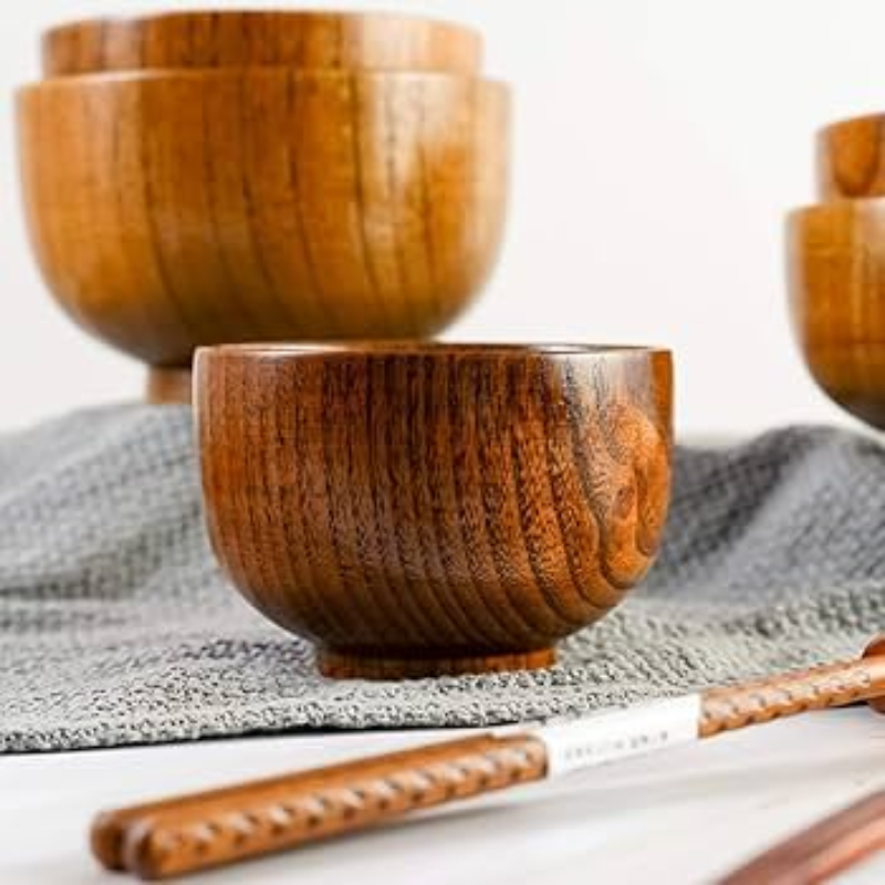 Handcrafted Sour Jujube Wooden Bowl