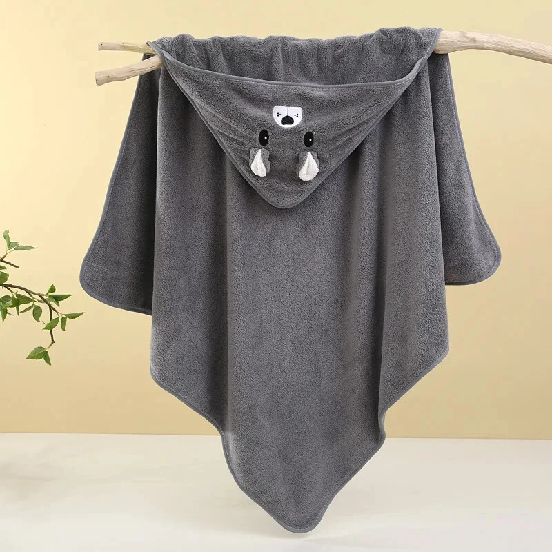 Ultra-Soft Baby Bath Towel & Swaddle Blanket