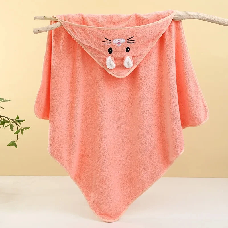 Ultra-Soft Baby Bath Towel & Swaddle Blanket