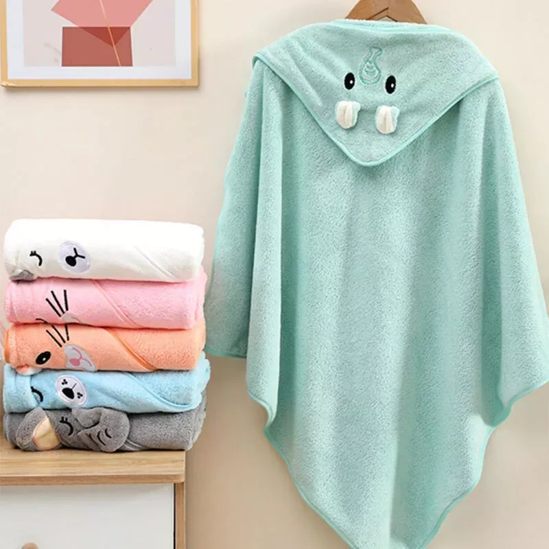 Ultra-Soft Baby Bath Towel & Swaddle Blanket