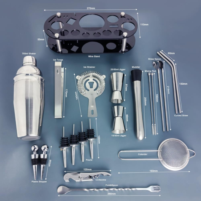 Professional 22-Piece Cocktail Kit