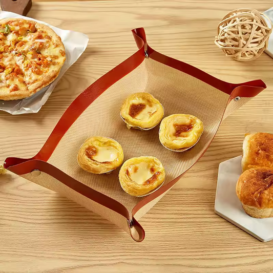 Non-Stick Baking Mat with with Button Edges