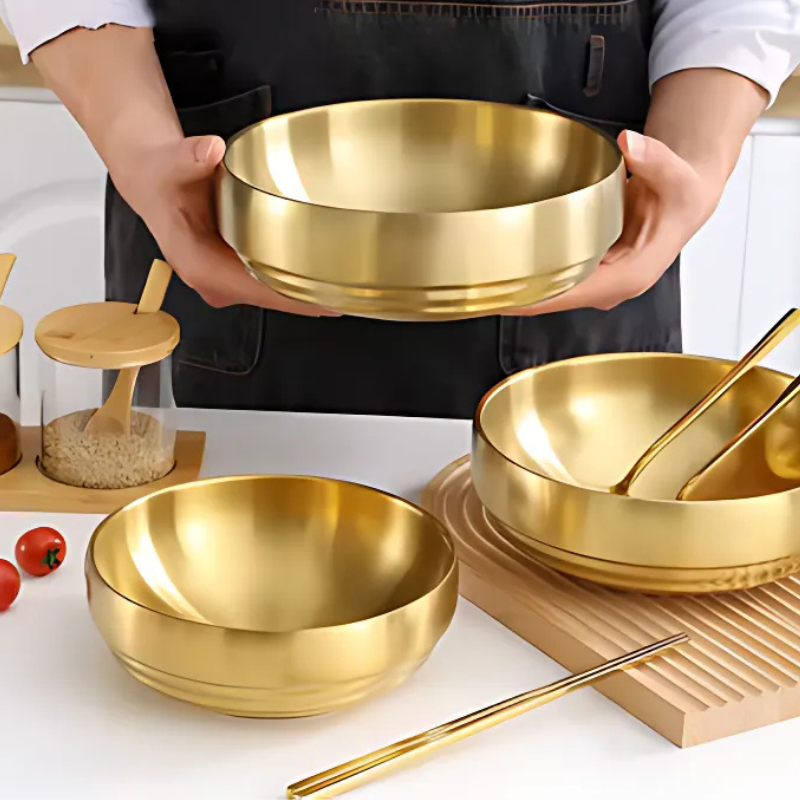 Premium Double-Wall Korean Noodle Bowl
