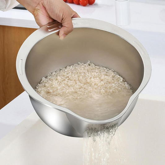 Premium Stainless Steel Rice Washer