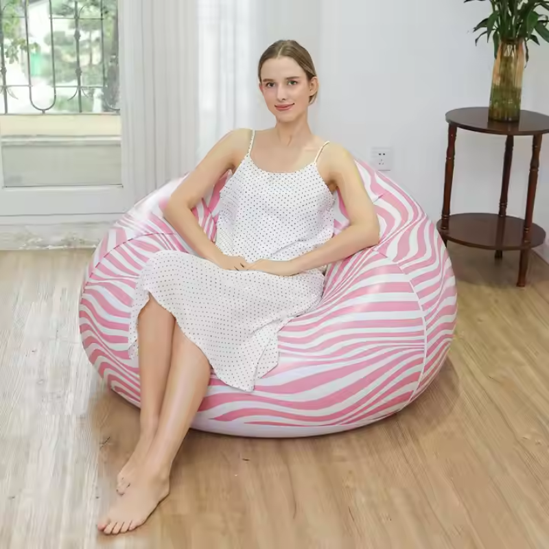 Flocking Inflatable Sofa