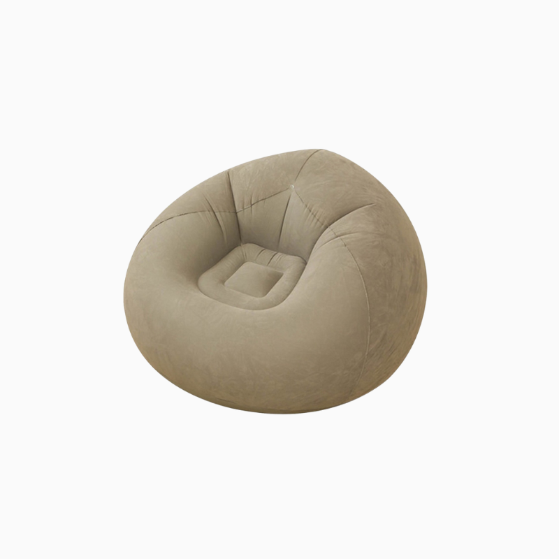 Flocking Inflatable Sofa