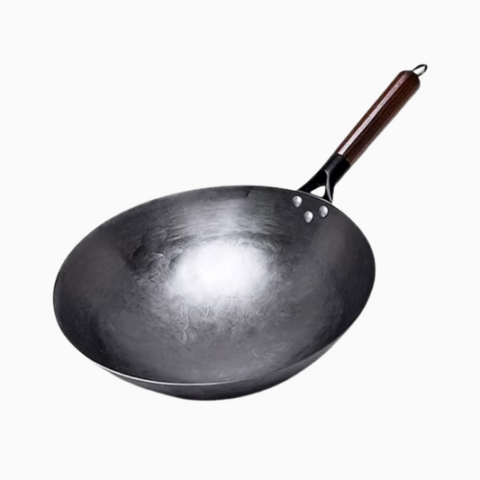 Hand-Forged Carbon Steel Wok