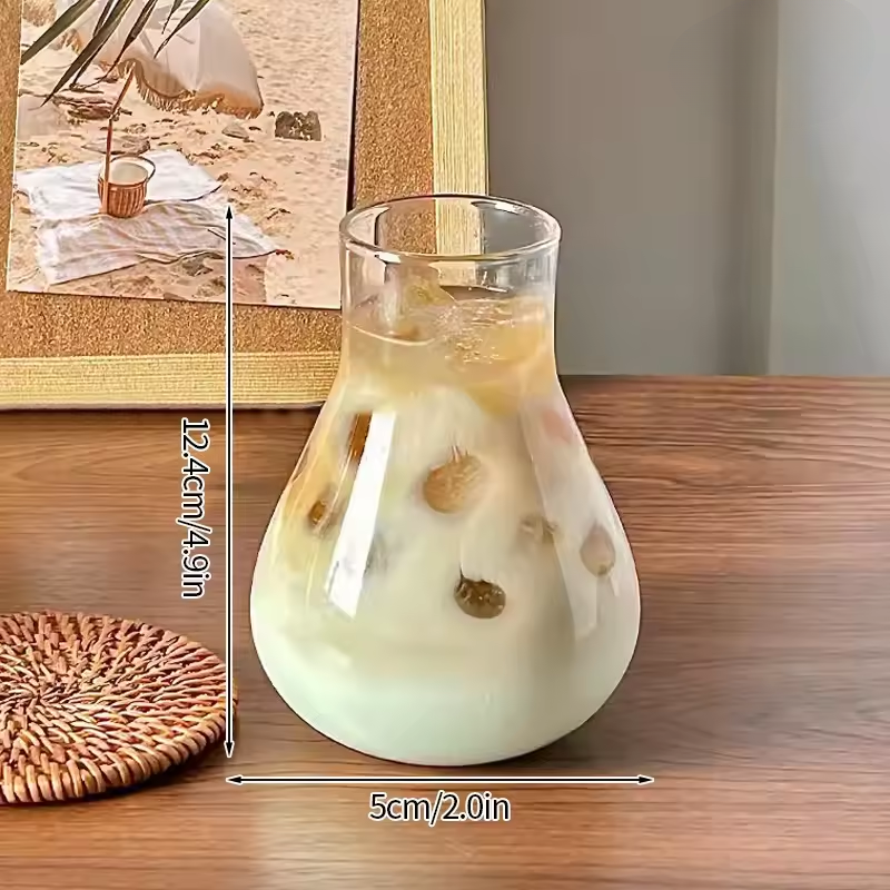 Wave Glass Tumbler – Artistic Drinkware