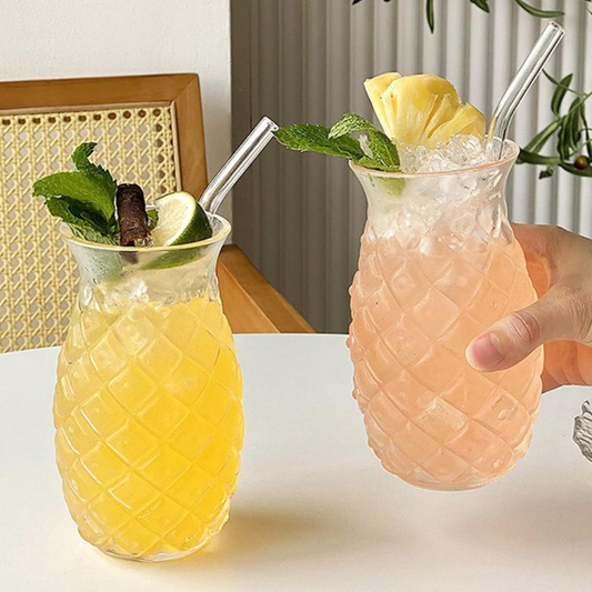 Wave Glass Tumbler – Artistic Drinkware