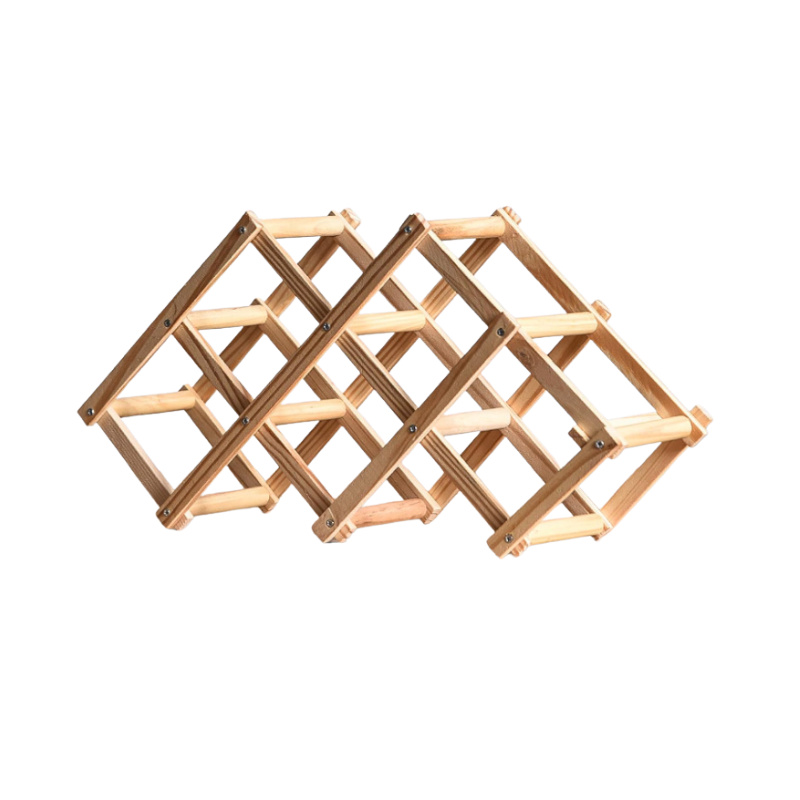 VinoHives Stackable Wine Shelves
