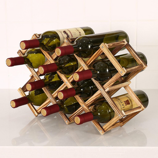 VinoHives Stackable Wine Shelves