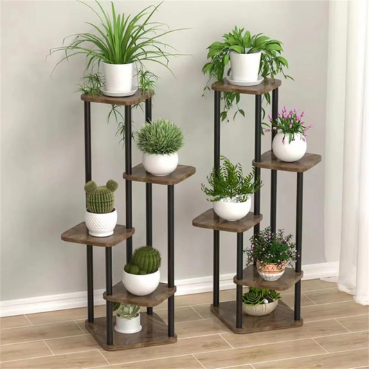 Multi-Tier Iron Display Shelf