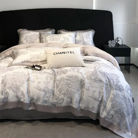 Luxury Bamboo Bedding Set (Fitted Sheet)