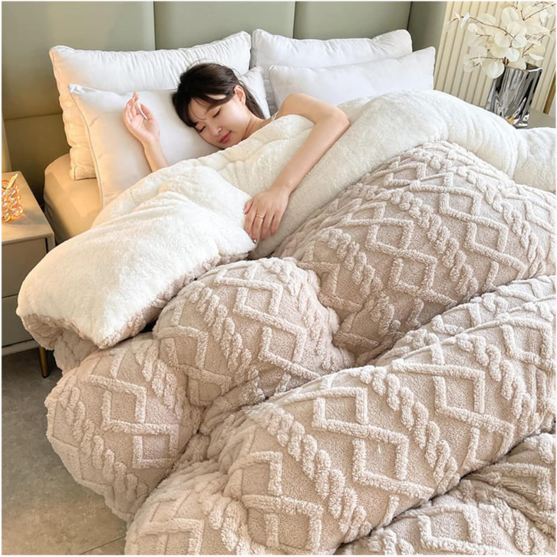 Premium Dual-Sided Cashmere-Like Blanket