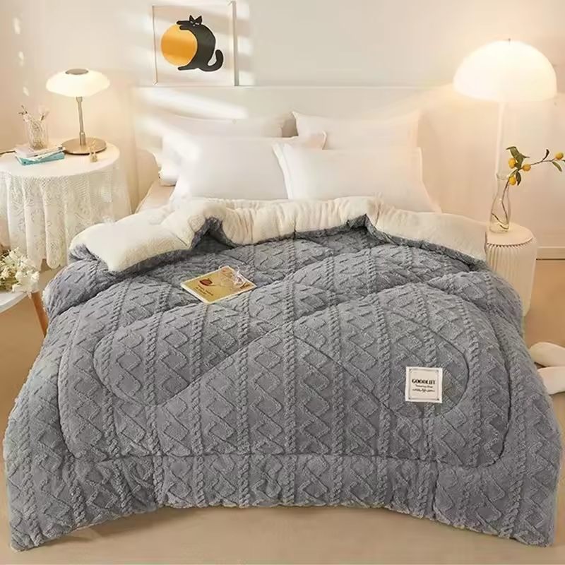 Premium Dual-Sided Cashmere-Like Blanket
