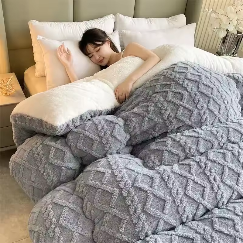 Premium Dual-Sided Cashmere-Like Blanket