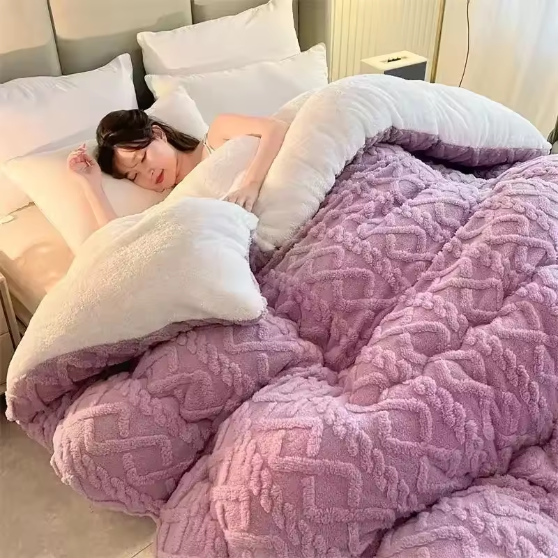 Premium Dual-Sided Cashmere-Like Blanket